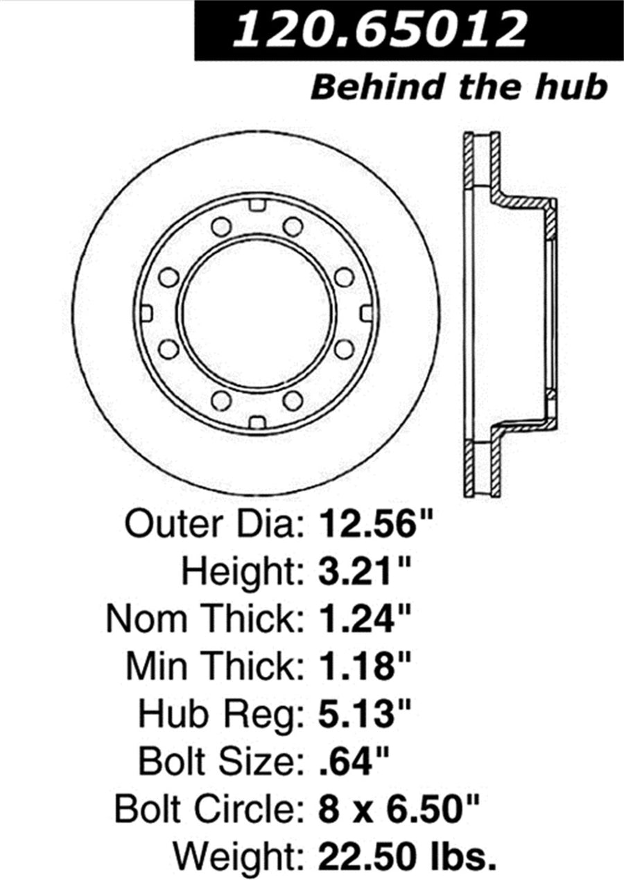 Sport Drilled/Slotted Brake Rotor StopTech 127.65012R (Front Right), 1 Pack