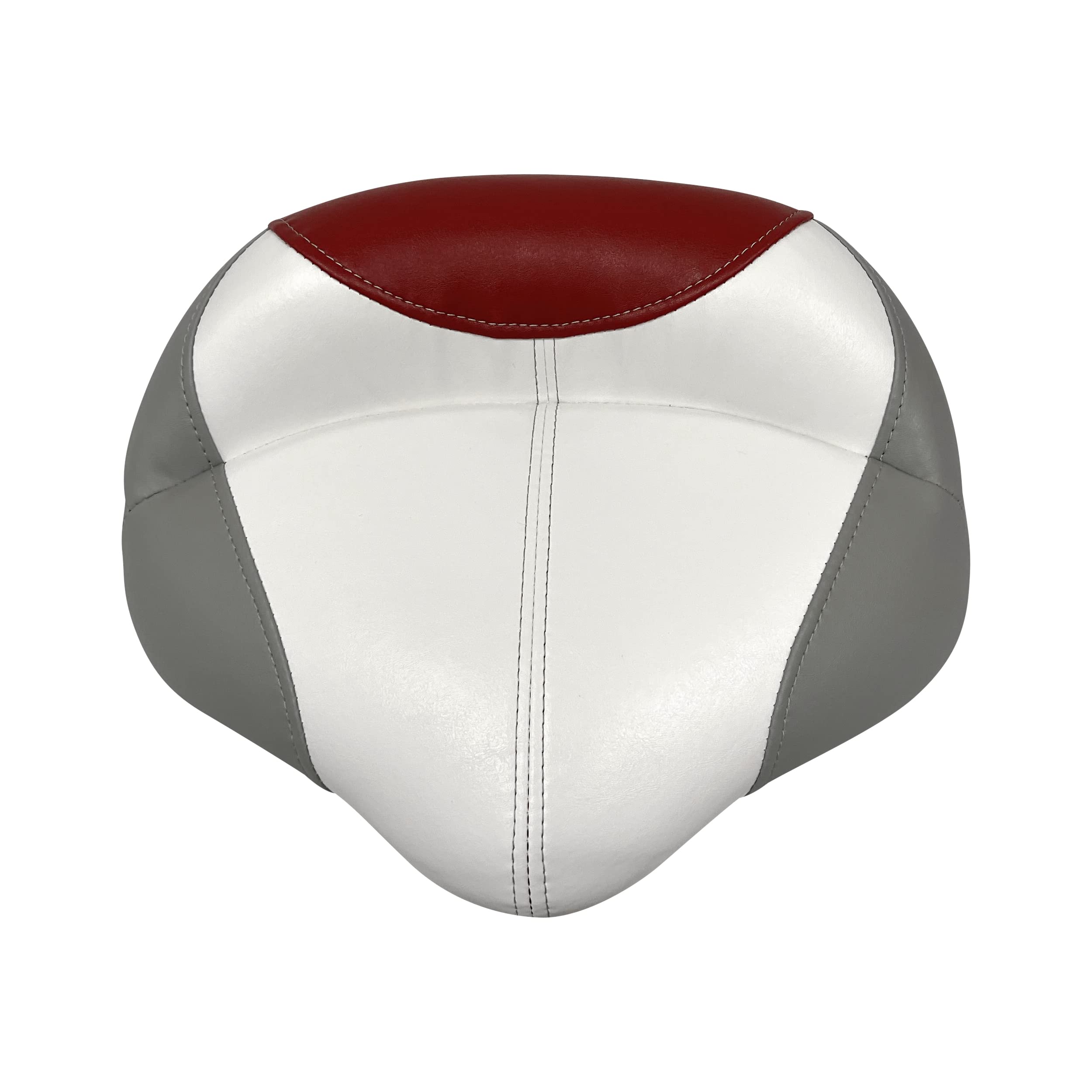 Baja Series Wise 1466-1774 Casting Seat, Brite White/Grey/Dark Red
