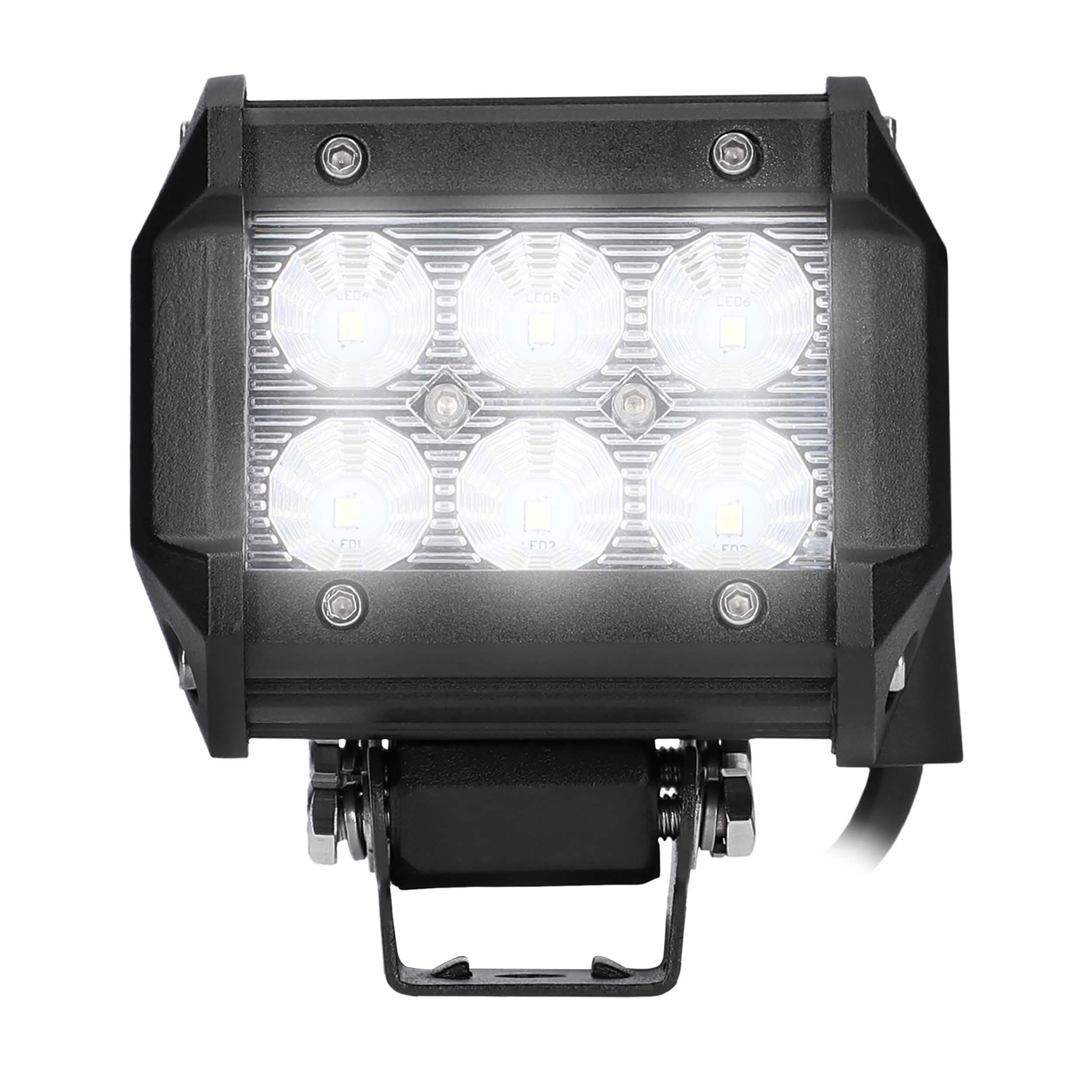 Dual Row METRA Cube Lights - 5D Spot, 6 LED (DL-CL2)