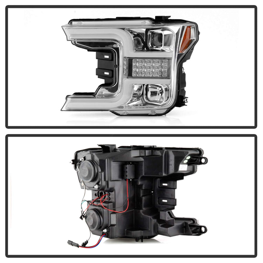 Projector Headlight Spyder - (PRO-YD-FF15018-LBSEQ-C)