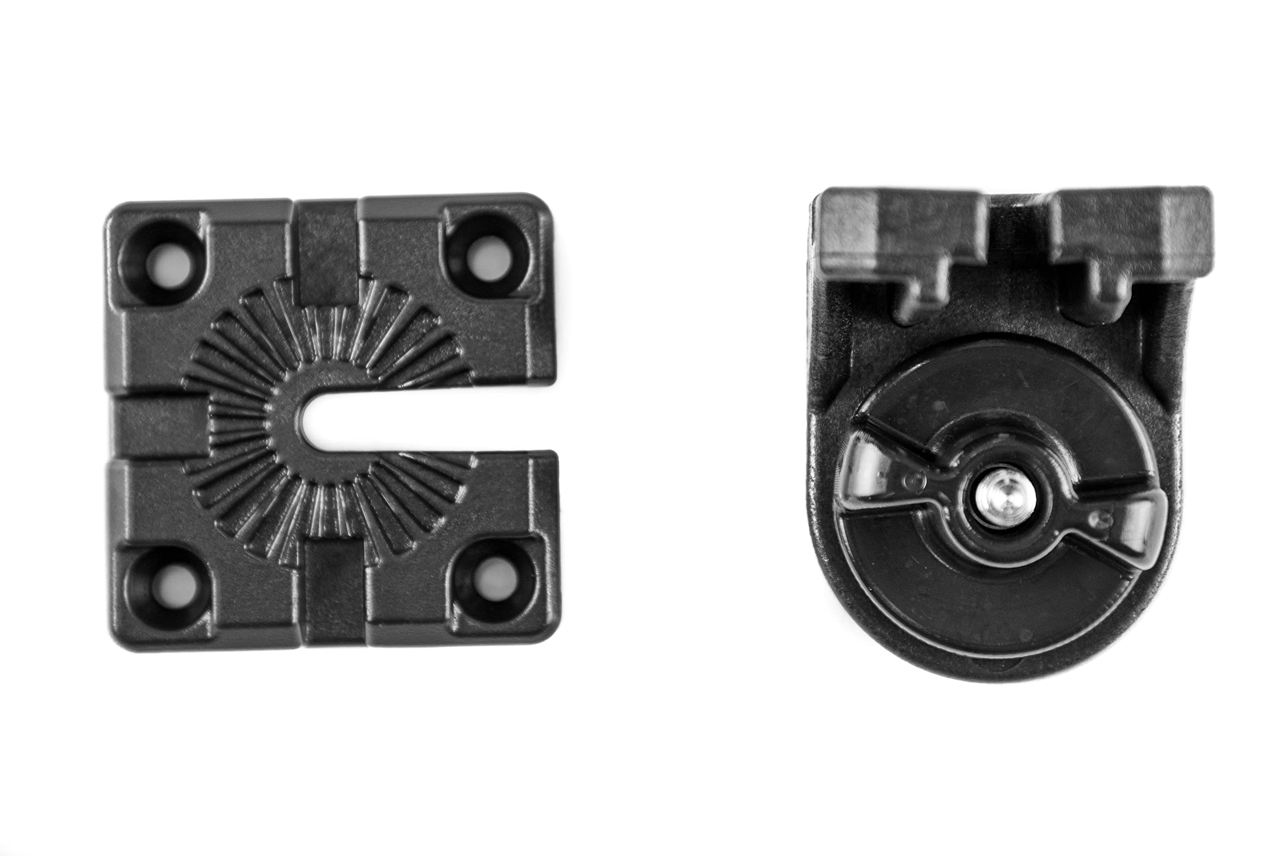 Yak Attack MightyMount GridLoc with 90° Adapter | Vertical Mount Base for VISICarbon Pro, PanFish Pro & LockNLoad Accessories | Fits BlackPak Pro GridLoc Platform & Kayak Installs | Made in USA