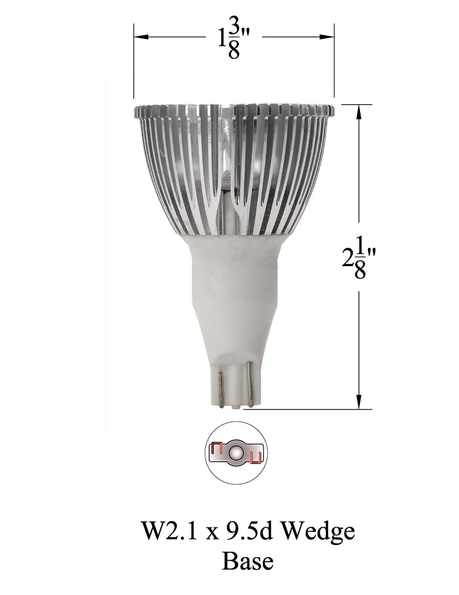 921-230 Starlights Wedge Based, 12 Volt Flood LED Replacement Bulb