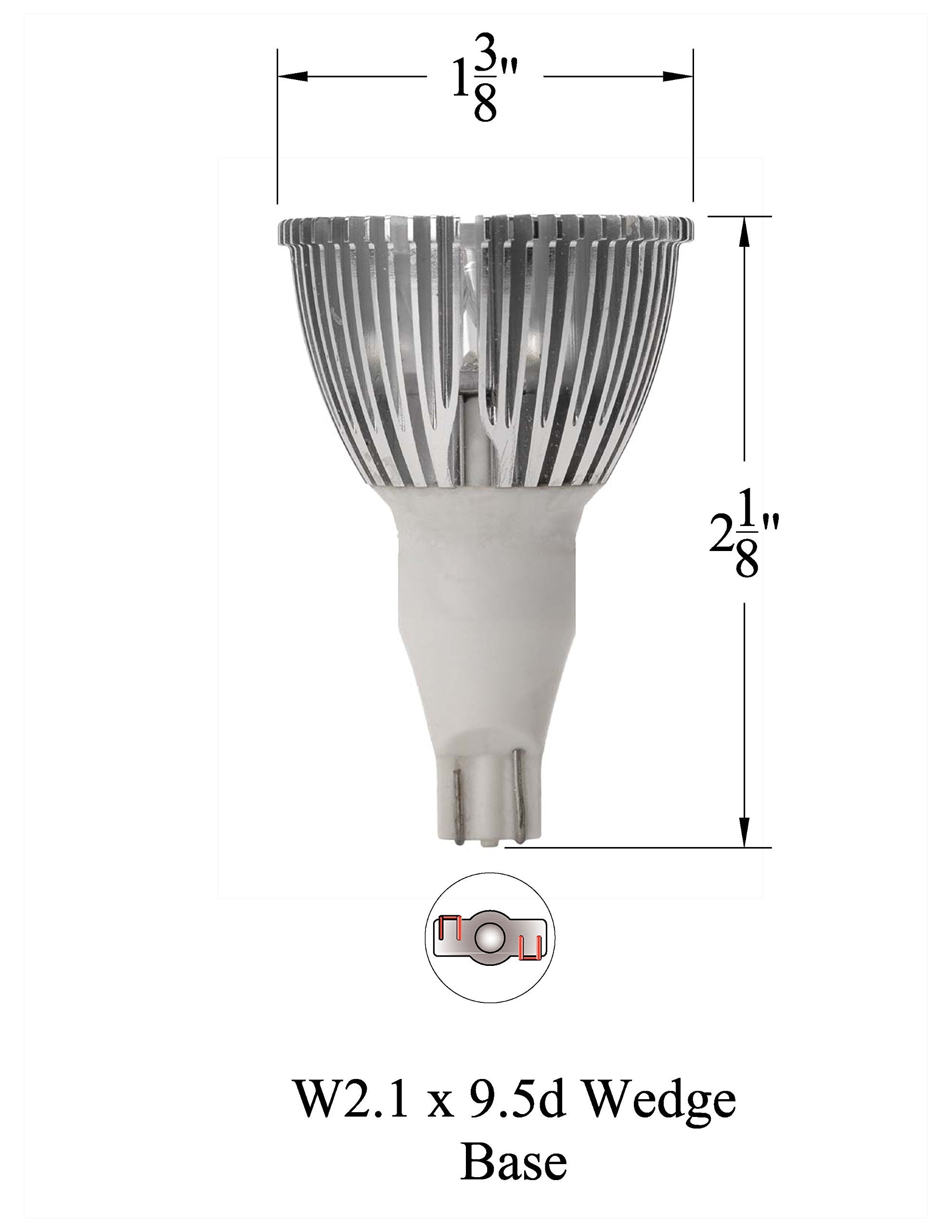 921-230 Starlights Wedge Based, 12 Volt Flood LED Replacement Bulb