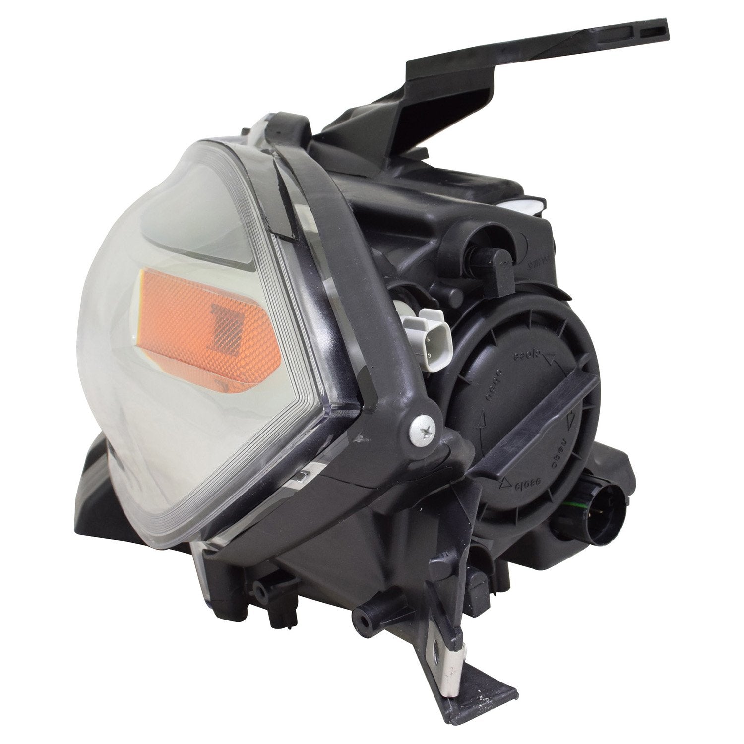 Left TYC Headlight Assembly Compatible with 2016-2016 Dodge Dart