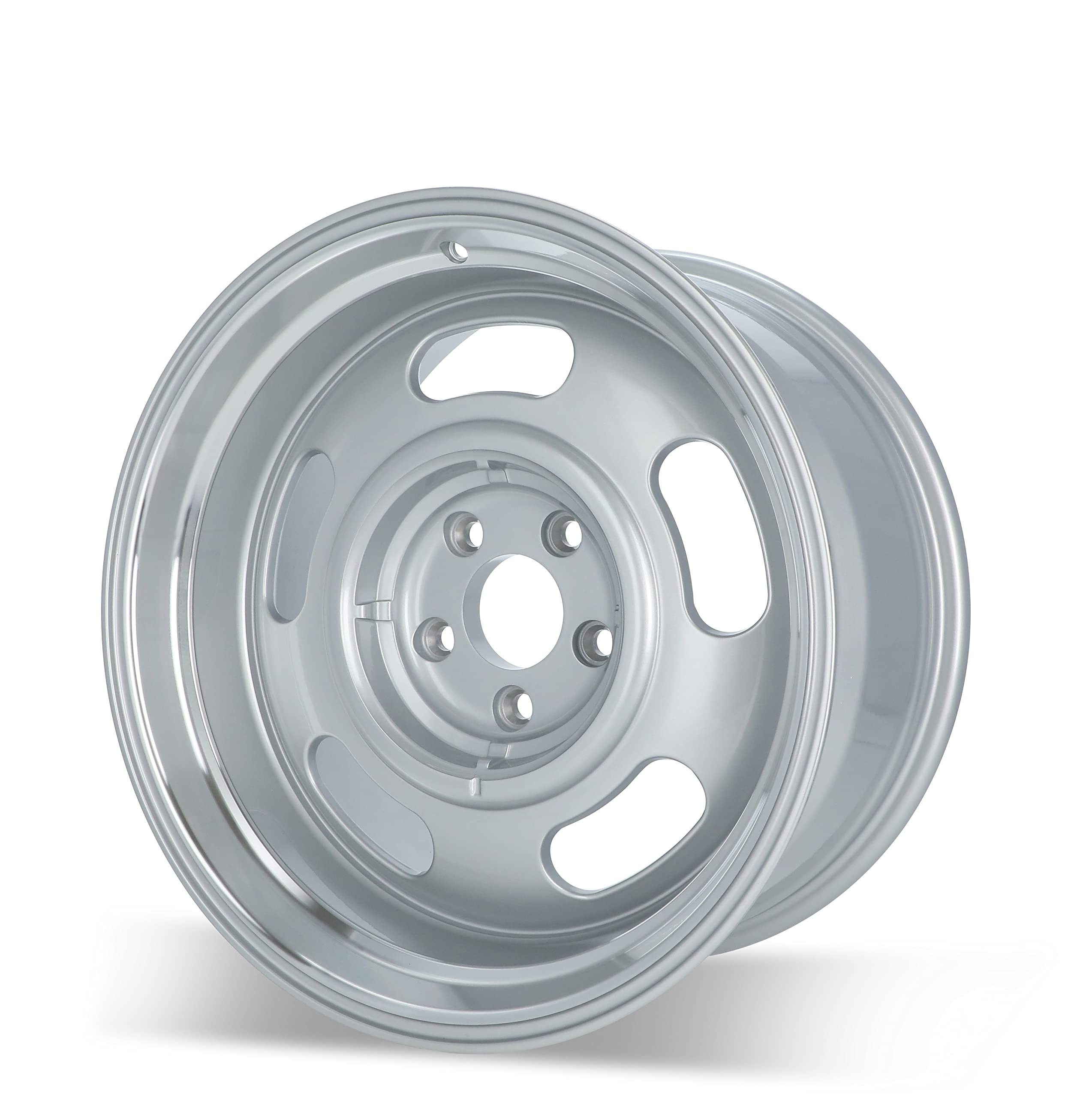 107 Series REV Wheels 107S-8906100 Rally 18x9-5 bs - 5x4.75/5x120.65 -Gray/Machine Lip