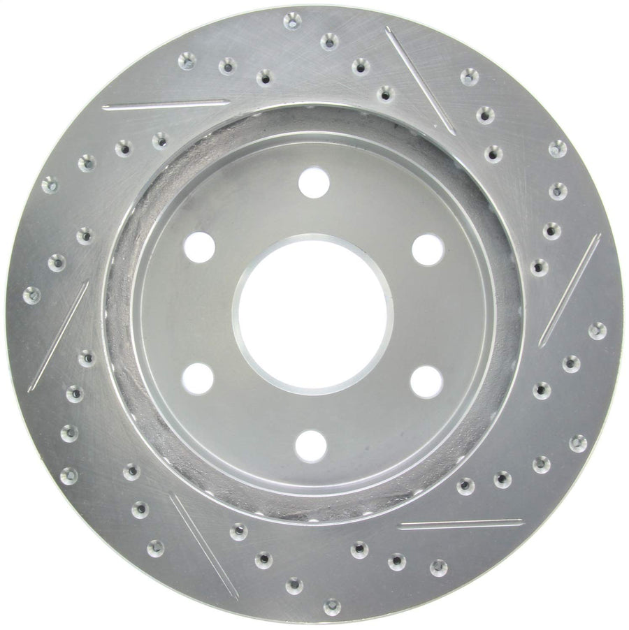 Front Right StopTech 227.66040R Select Sport Drilled and Slotted Brake Rotor