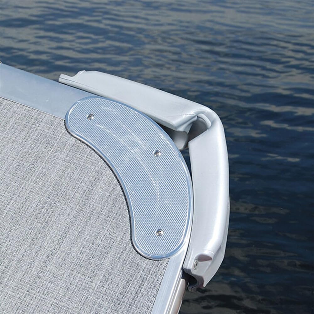 Taylor Made Corner-Gard Pontoon Boat Fender, 3" W x 12" L, PVC Construction Provides Cushioned Protection When Docking, Mounts Over Factory Aluminum Corner, Includes Fasteners – 31038
