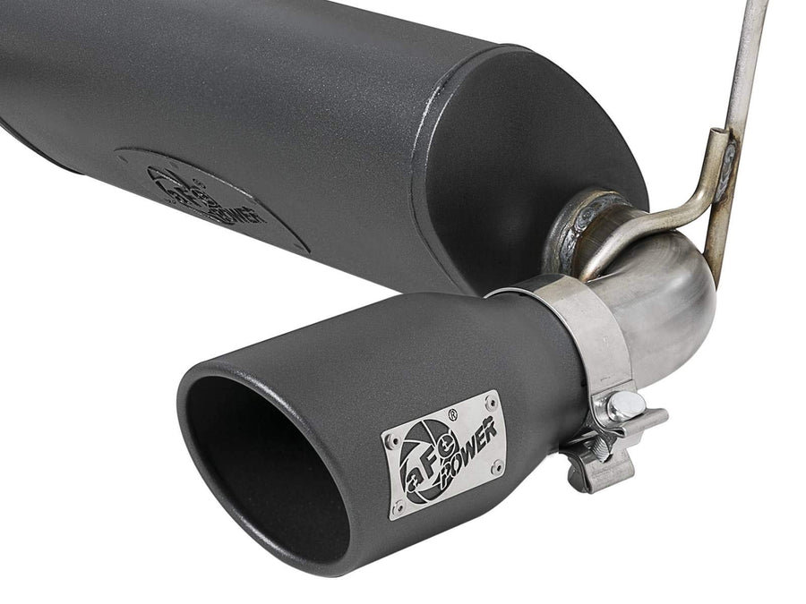 Rebel Series aFe Power 49-38066-B Performance Cat-Back Exhaust System