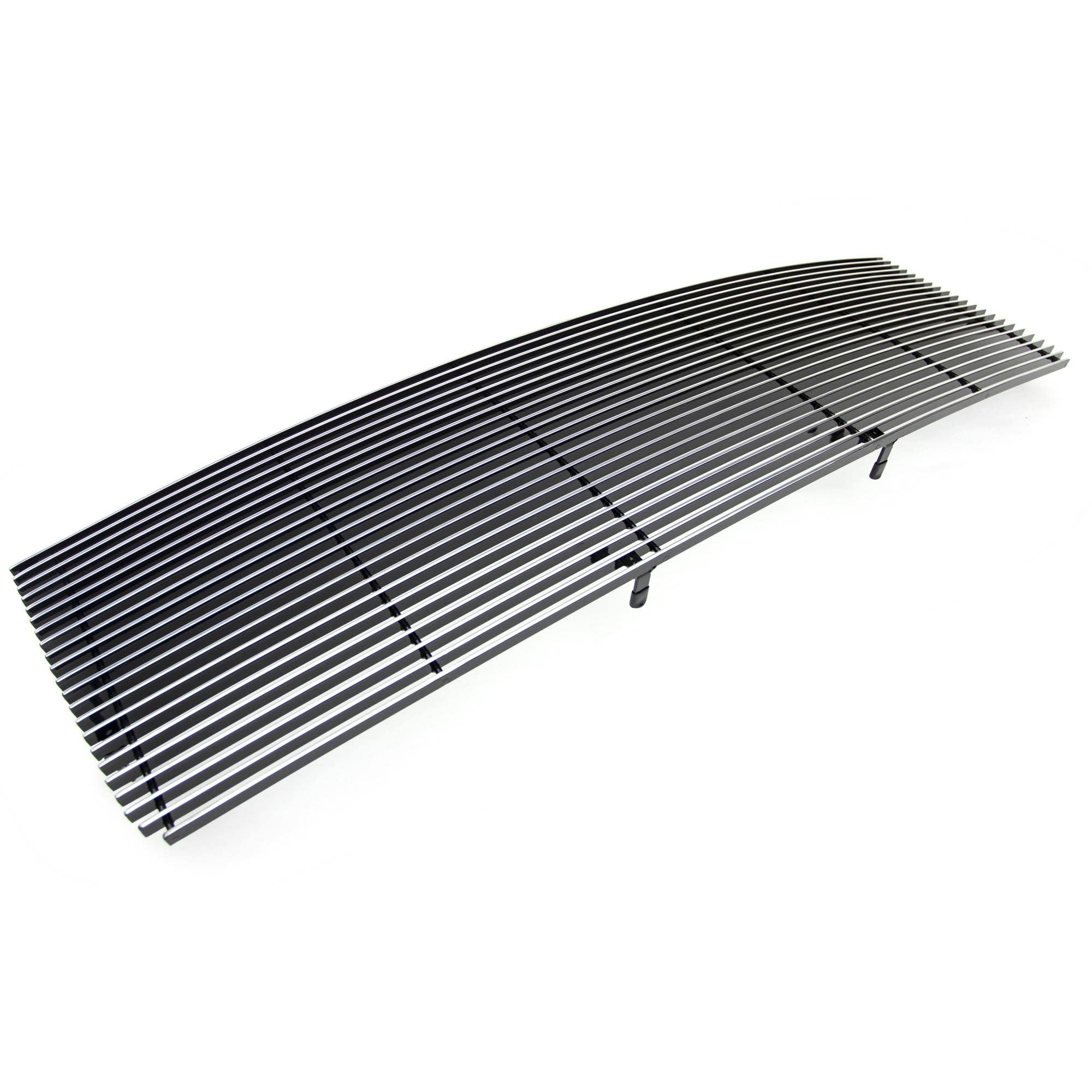 Horizontal T-Rex 20205 Aluminum Polished Finish Billet Grille Insert and Overlay for GMC Sierra 1500