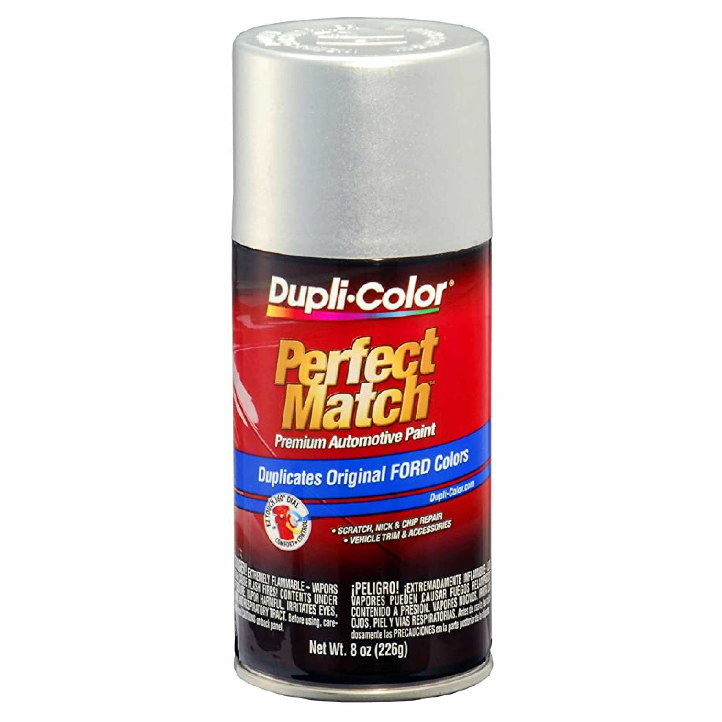 Dupli-Color EBFM03417 Automotive Spray Perfect Match, Ford Silver Frost, TS – 8 oz. Aerosol Can