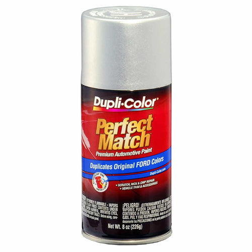 Dupli-Color EBFM03417 Automotive Spray Perfect Match, Ford Silver Frost, TS – 8 oz. Aerosol Can