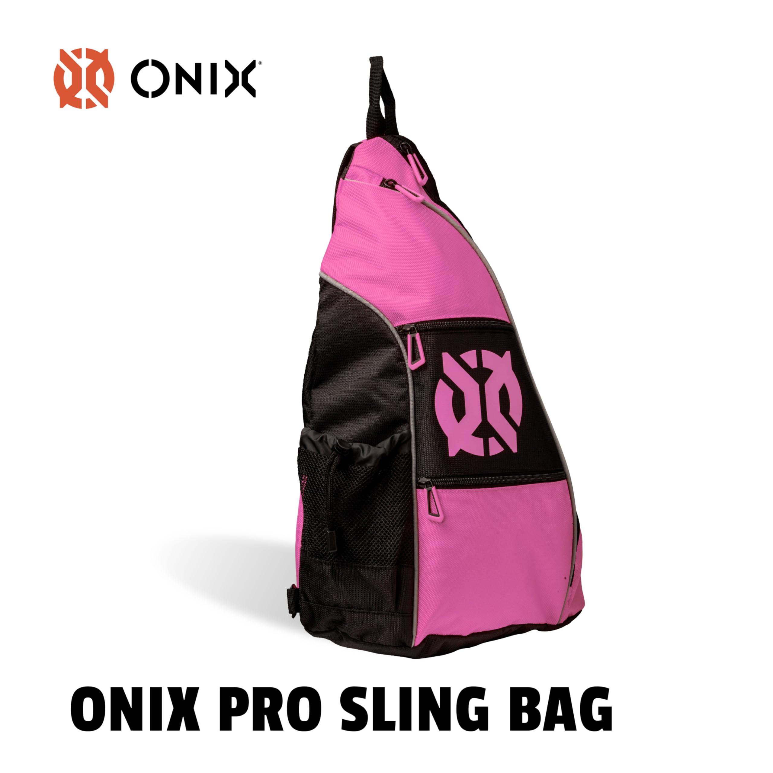 Pink/Black Onix Pickleball Pro Team Sling Bag