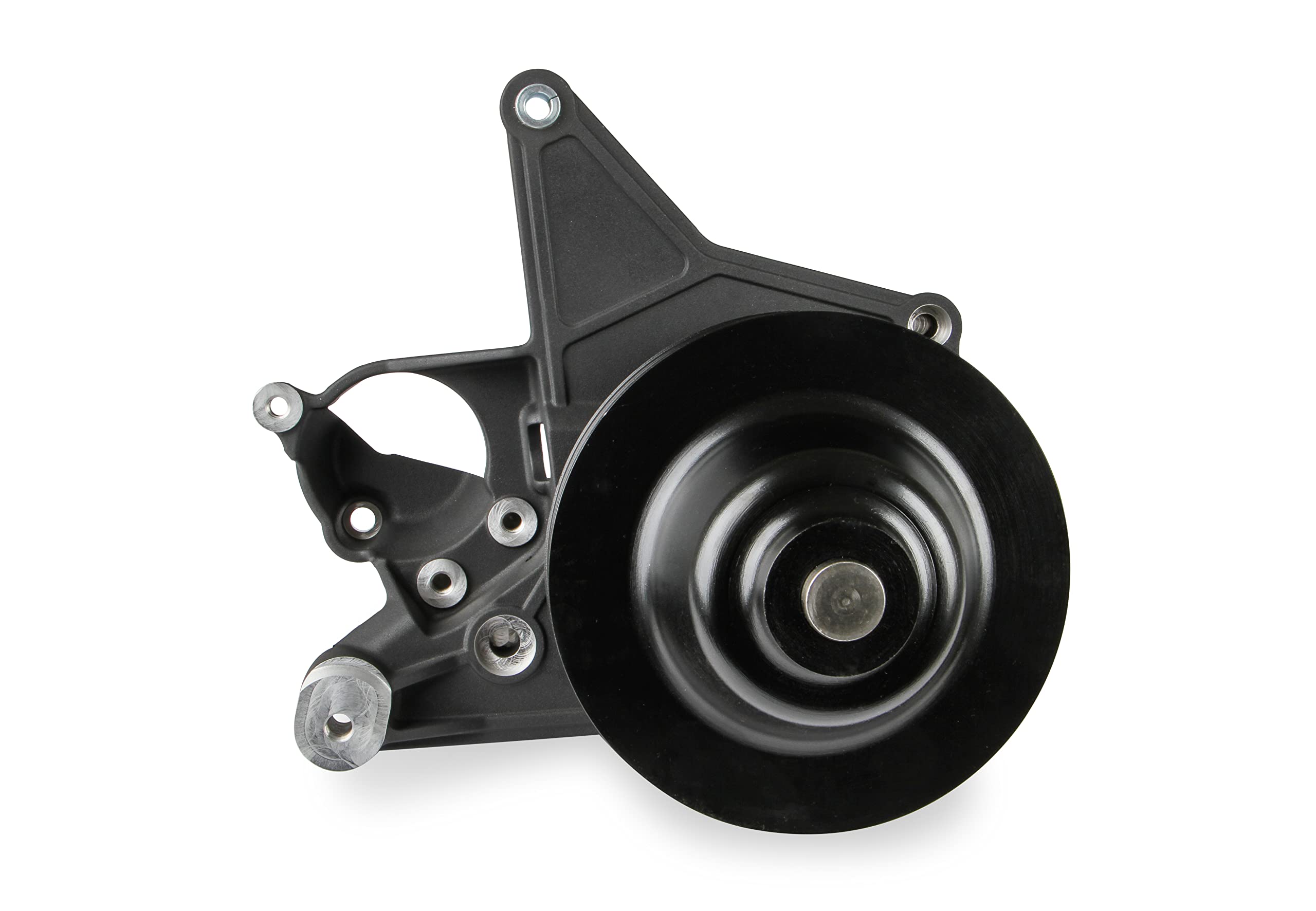 Bracket Holley KIT, P/S LT4-W Short Spacer Natural-Black Finish 97-253BK