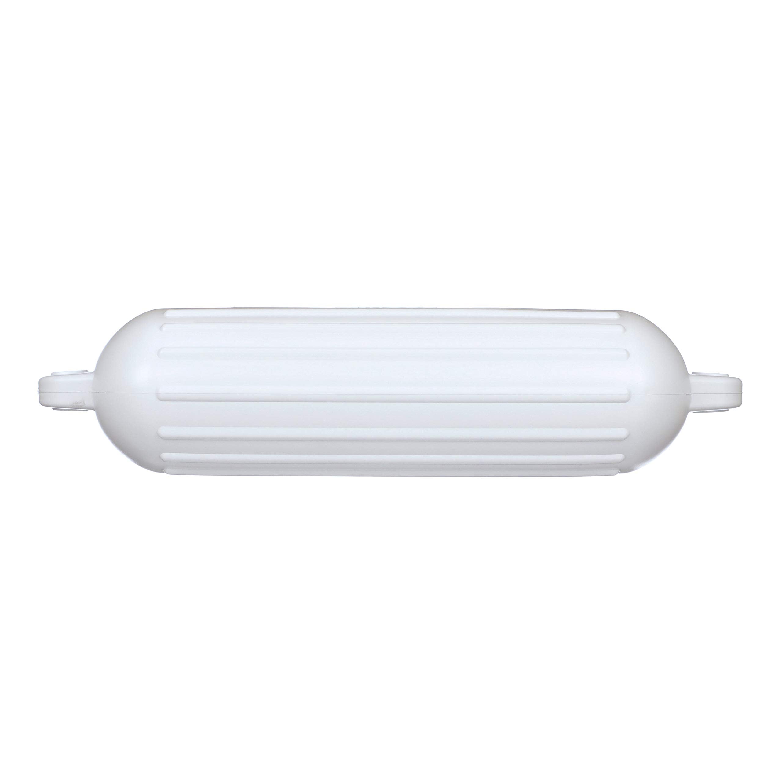 Attwood Softside 9358-1 UV-Resistant Marine Oval Mooring Fender, White, 8-Inch x 28-Inch