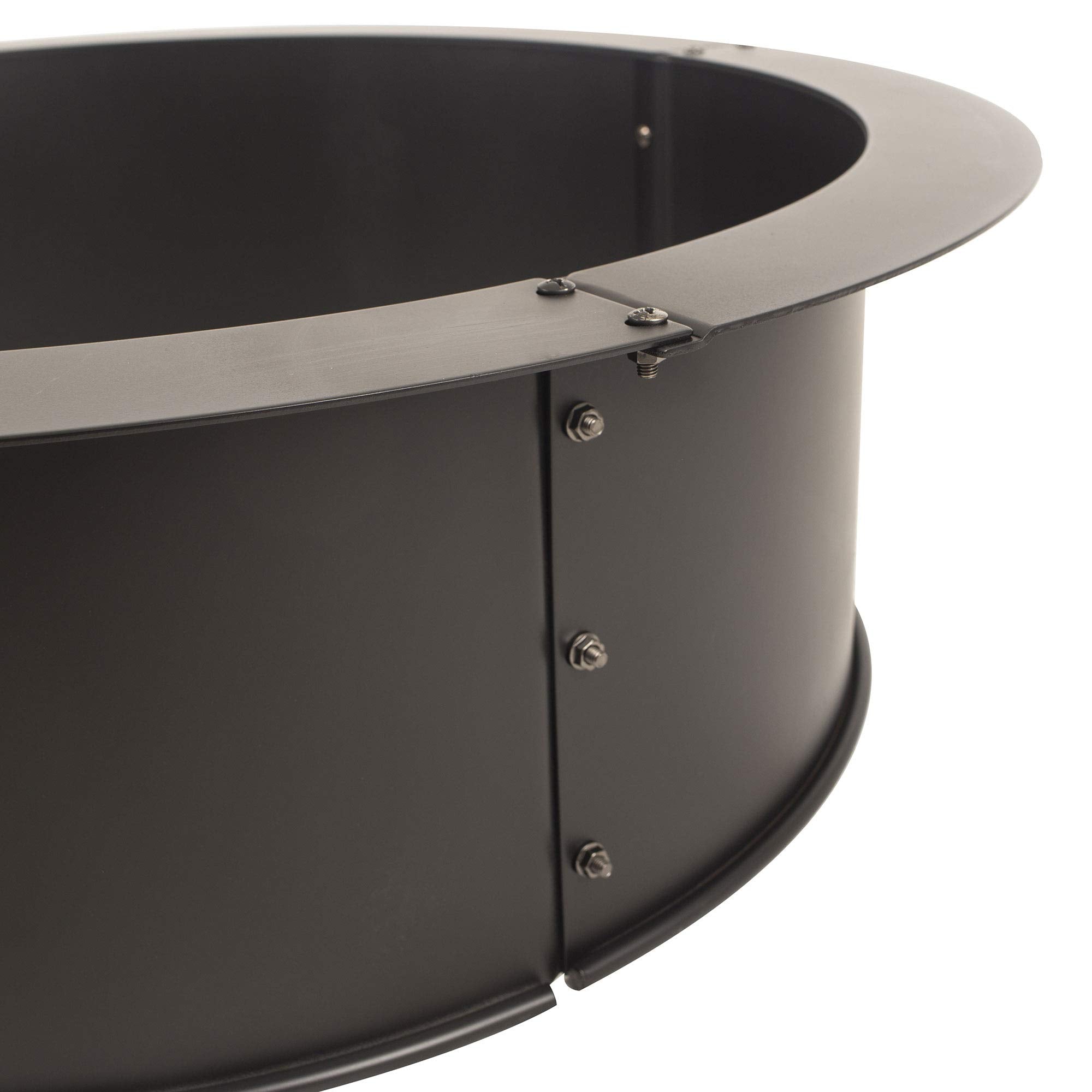 OFW419F0R Pleasant Hearth 28" Round Solid Steel Fire Ring