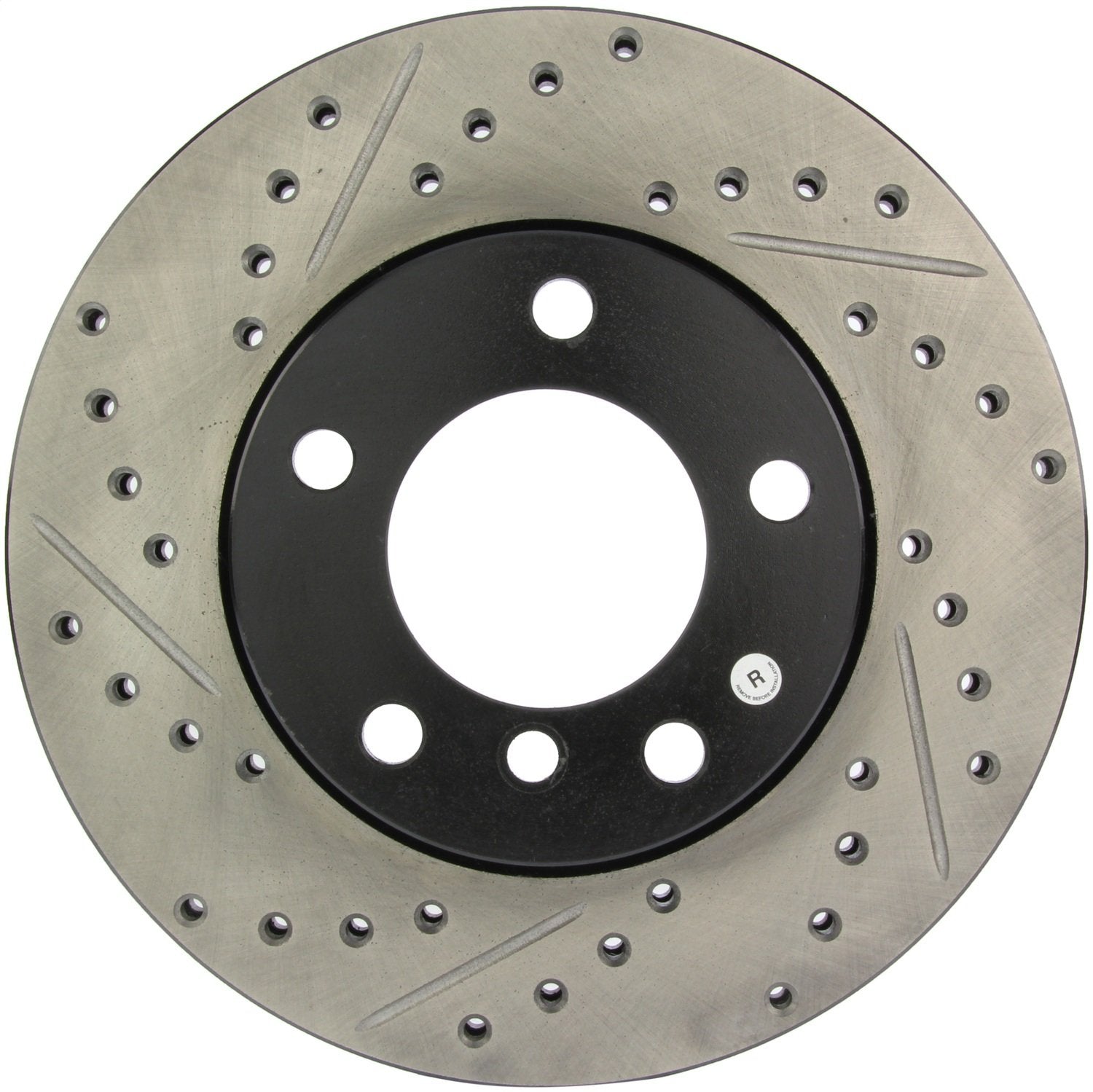 Sport Drilled/Slotted Brake Rotor StopTech 127.34029R (Front Right), 1 Pack