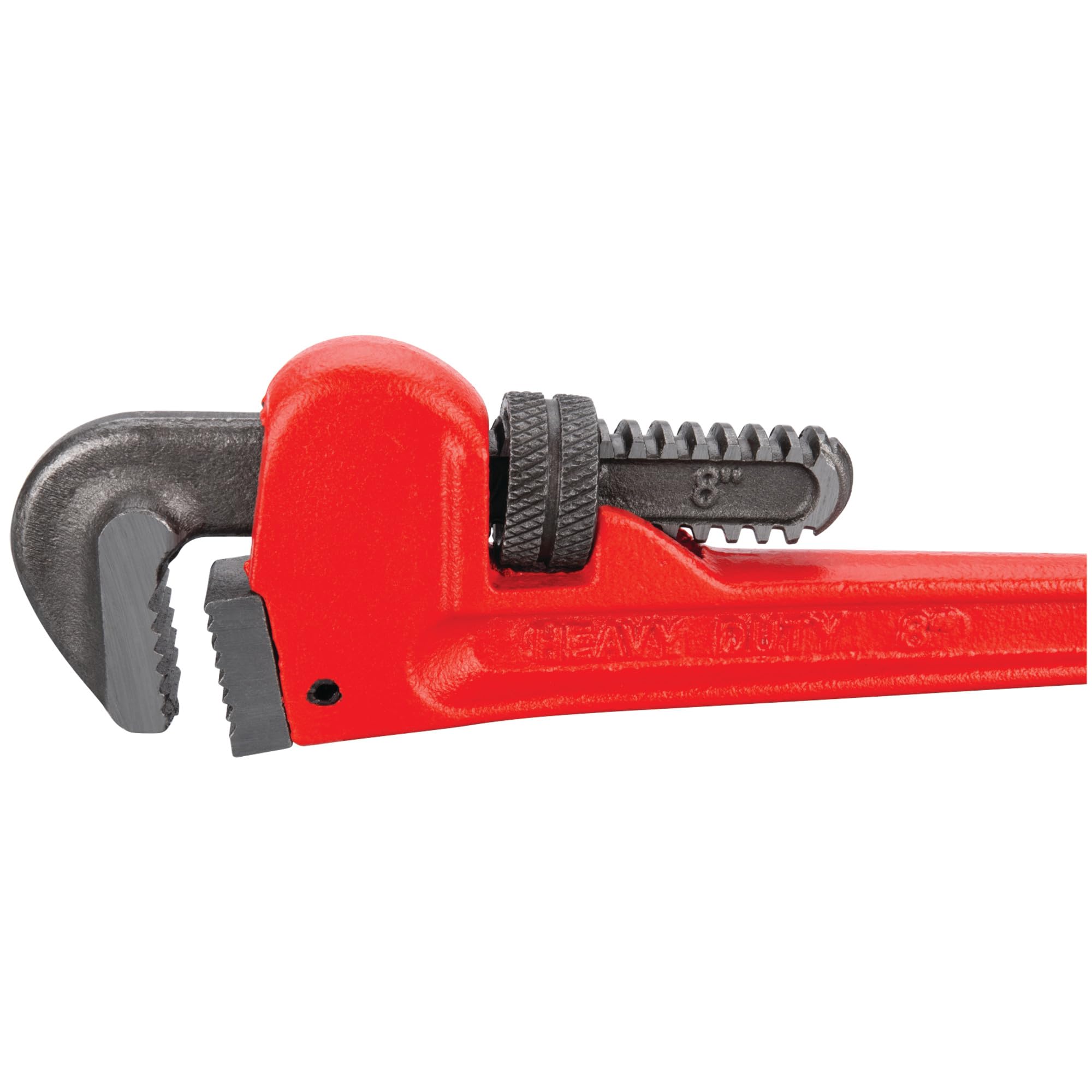 Heavy-Duty Performance Tool W1133-8B Adjustable Straight Pipe Wrench, 8-inch