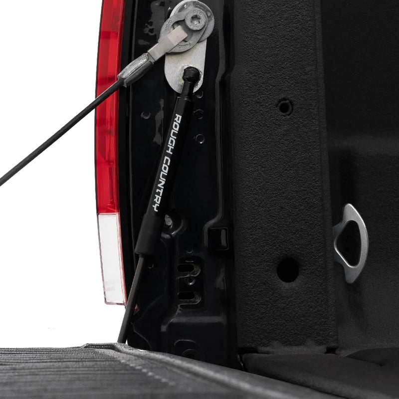 Rough Country Tailgate Assist Hydraulic for Ford F-250/F-350 Super Duty (1999-2016) - Smooth, Safe & Controlled Lowering Tailgate