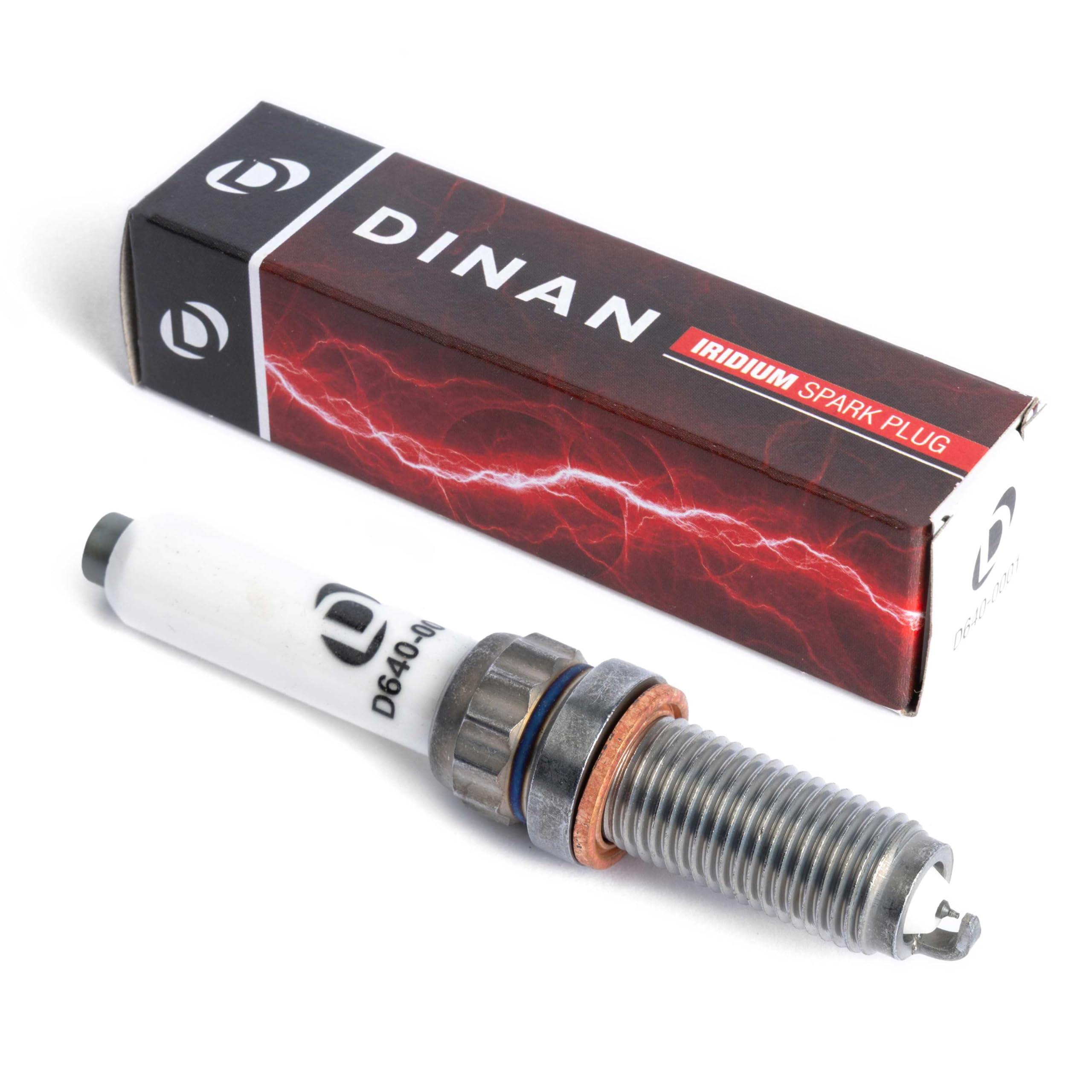 Dinan Pro Iridium Spark Plug D640-0001 - For BMW Model B48/B58/S58 Engines - 12x26.5x14mm - Heat Range 9 - Direct Replacement for OEM Stock Parts - 1 pack