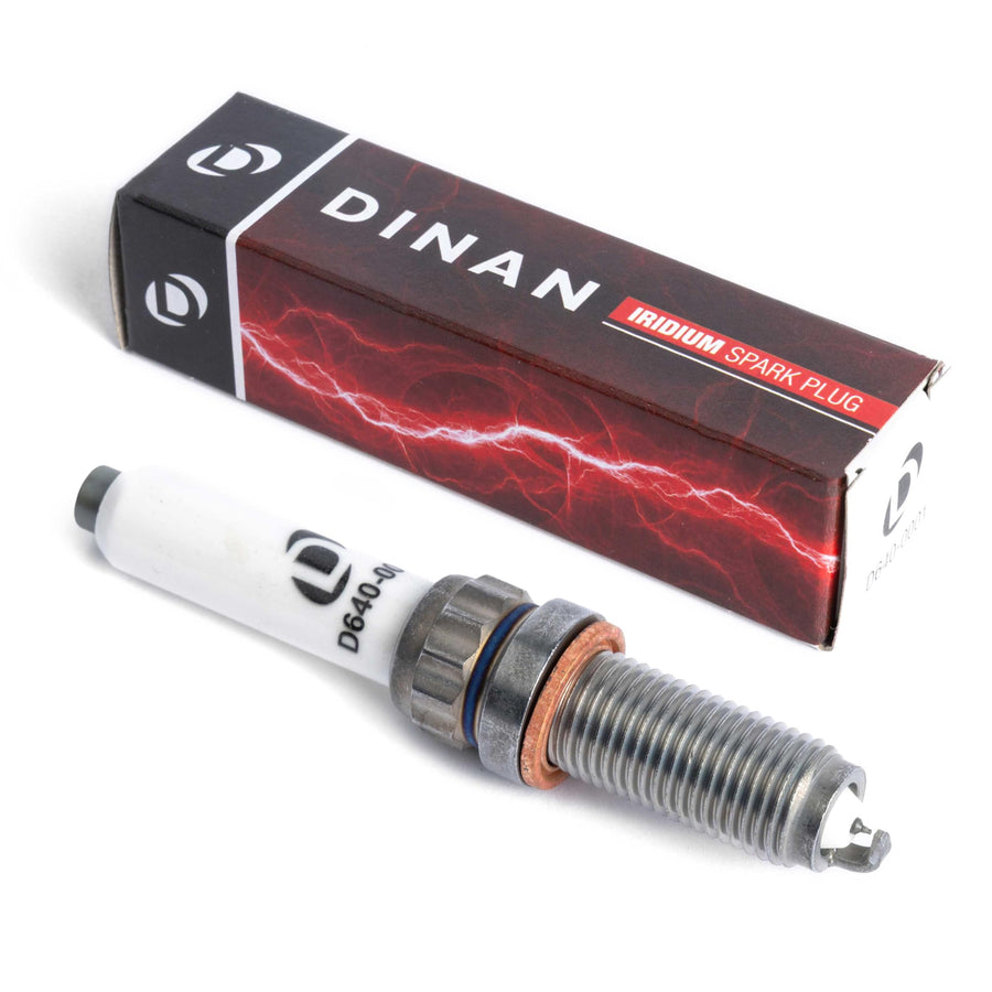Dinan Pro Iridium Spark Plug D640-0001 - For BMW Model B48/B58/S58 Engines - 12x26.5x14mm - Heat Range 9 - Direct Replacement for OEM Stock Parts - 1 pack