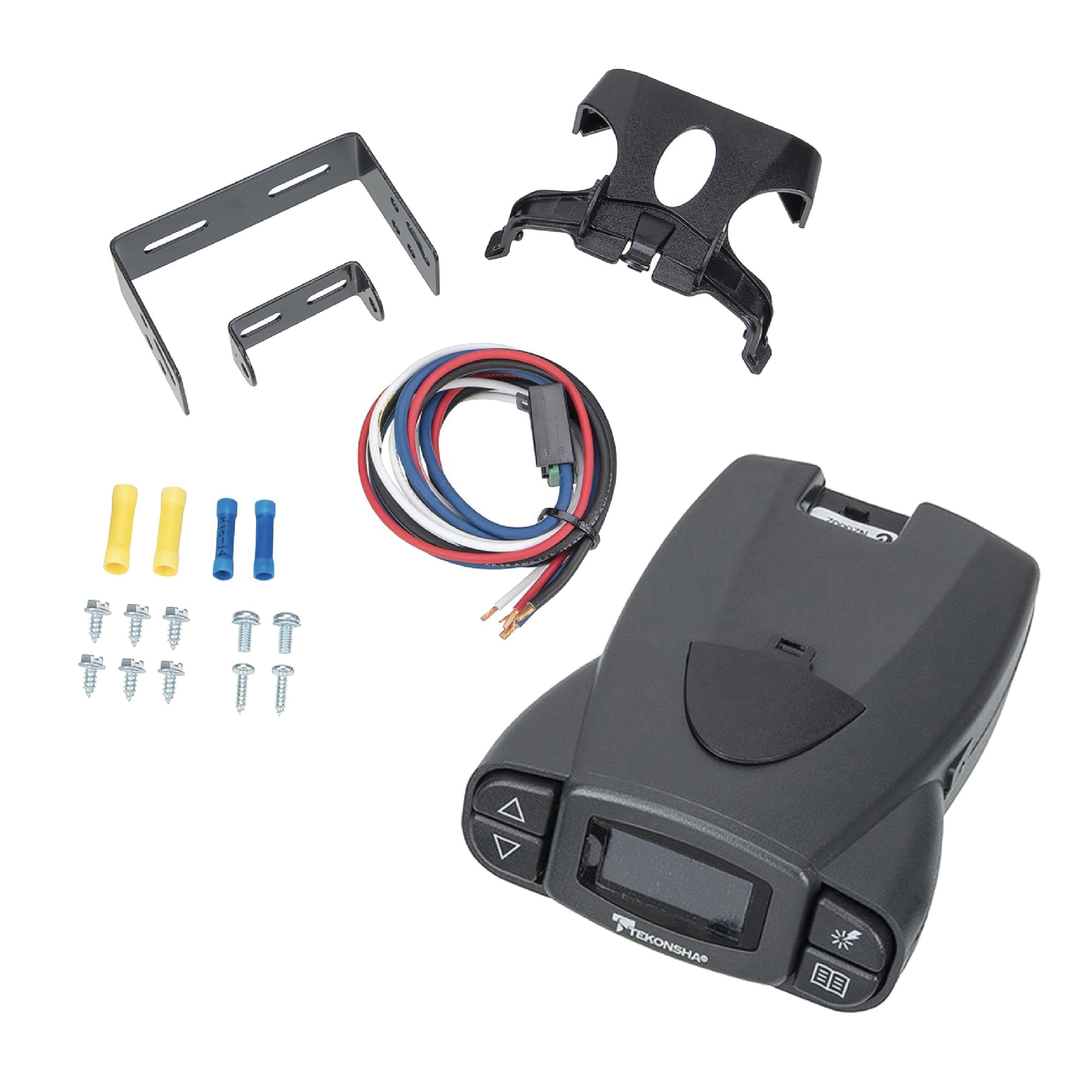 Tekonsha Prodigy P3 90195 Proportional Brake Controller for Trailers with 1-4 Axles, Compatible with Ford, GM, Chevy, Dodge, RAM, Toyota, Jeep. Wiring harness sold separately.