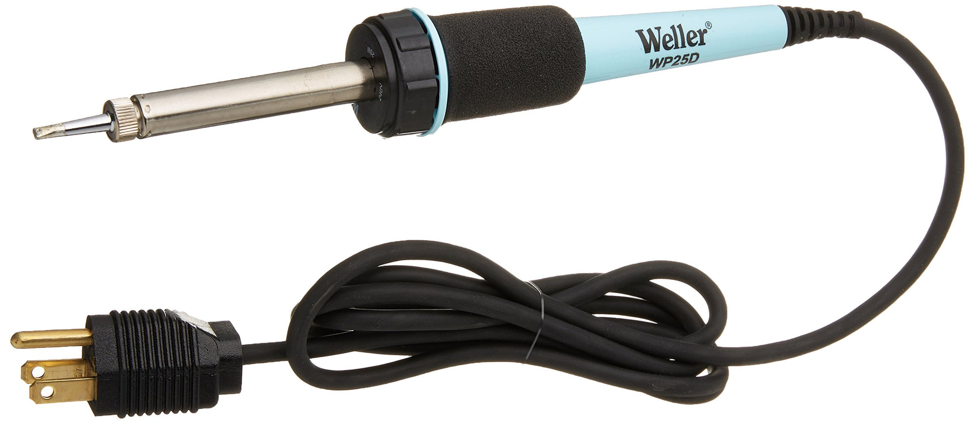 Weller Iron WP25D, 220/240V, 25W, Prof, 3 Wire, Black