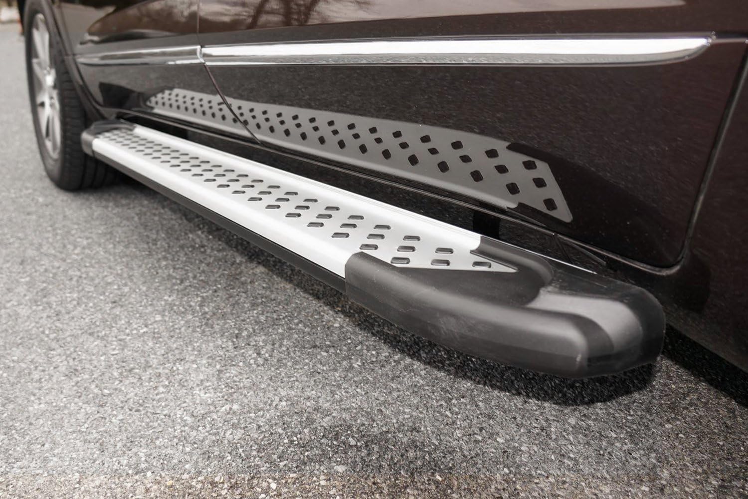 60056418-5.5" Romik RAL Series Silver Running Boards