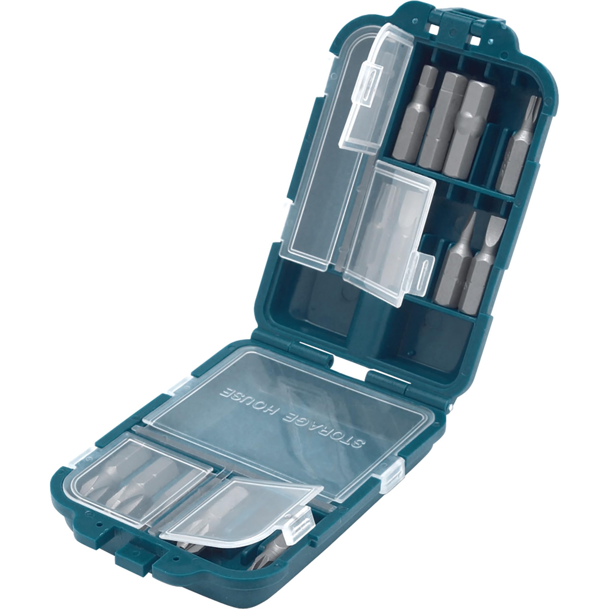W1309 Performance Tool 17pc Chrome Vanadium Bit Set With Case