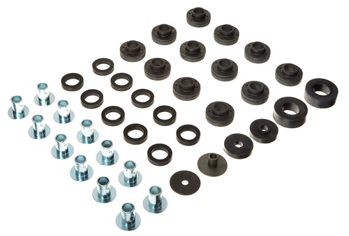 Body Mounting Kit Crown Automotive 5462446K, Black