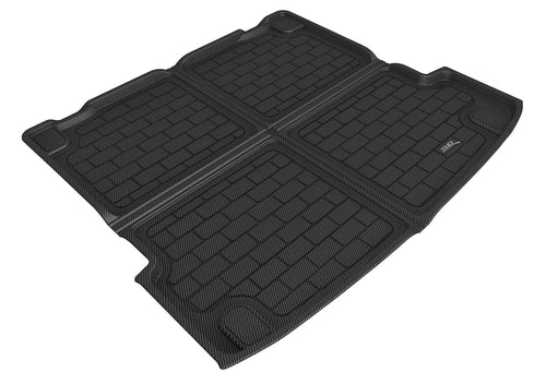 Kagu Cross Fold Cargo Liner (Black) 3D MAXpider Compatible with BMW X6 (G06) with Spare Tire 2020-2026