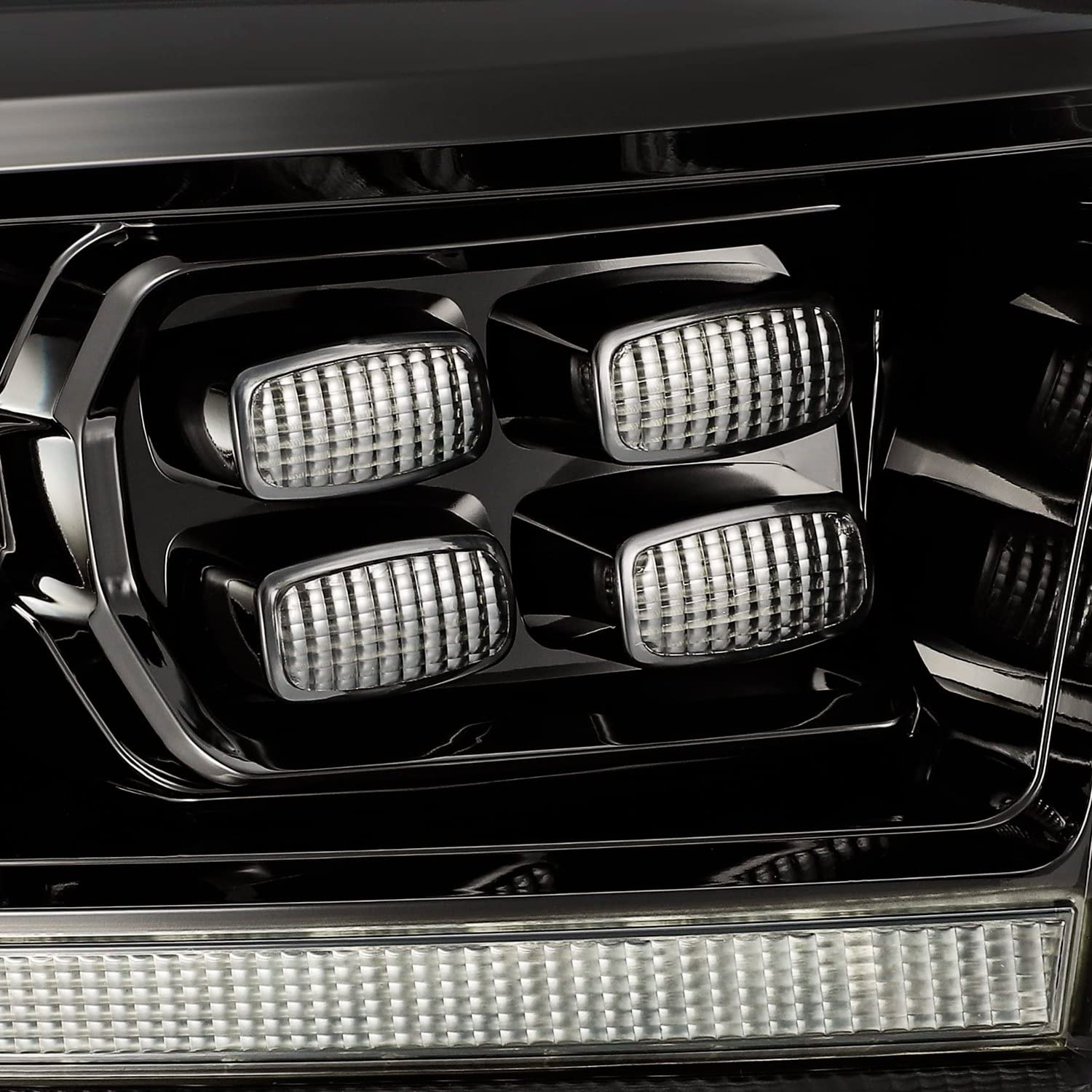 880524 AlphaRex USA Projector Headlamps Fits Dodge Ram 1500