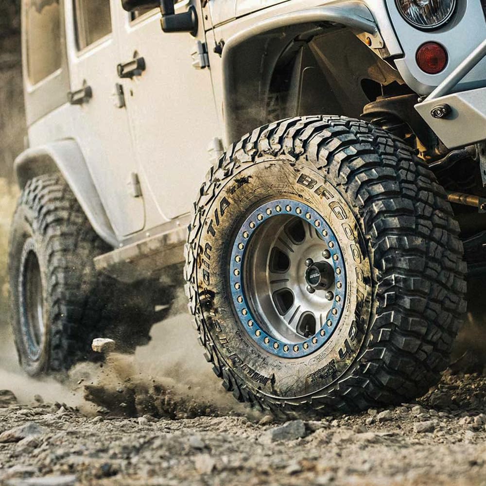 Mud Terrain T/A KM3 BFGoodrich Radial Car Tire for Light Trucks, SUVs, and Crossovers, 35x12.50R17/E 121Q