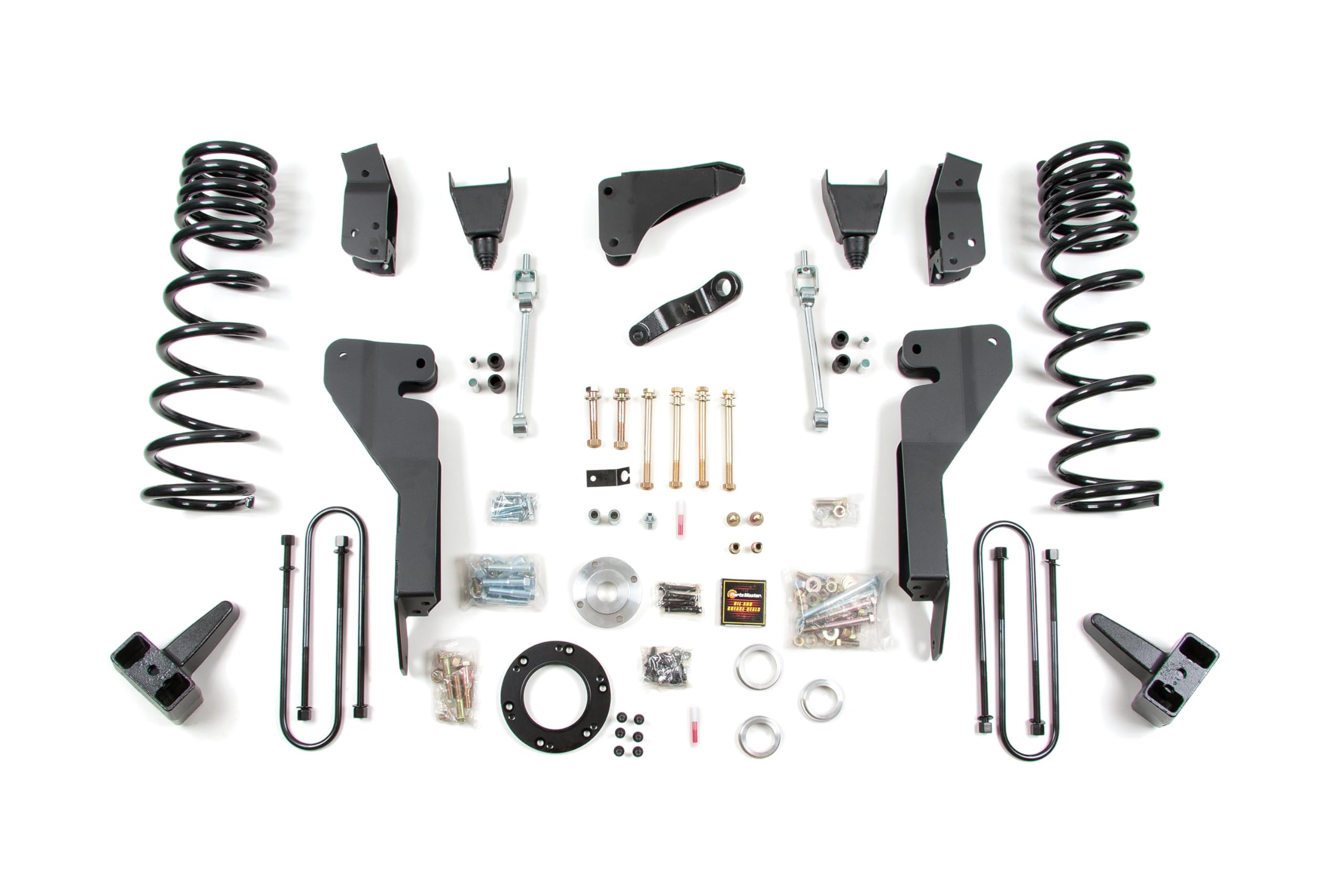 Zone Offroad 2009, 2010, 2011, 2012, 2013 Dodge Ram 2500/3500 4WD Diesel ZOND36N | 8 inch Full Coil Spring Suspension Lift Kit (Front & Rear) | Nitro Shocks