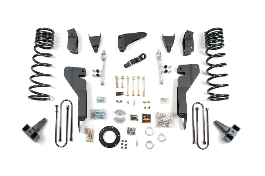 Zone Offroad 2009, 2010, 2011, 2012, 2013 Dodge Ram 2500/3500 4WD Diesel ZOND36N | 8 inch Full Coil Spring Suspension Lift Kit (Front & Rear) | Nitro Shocks
