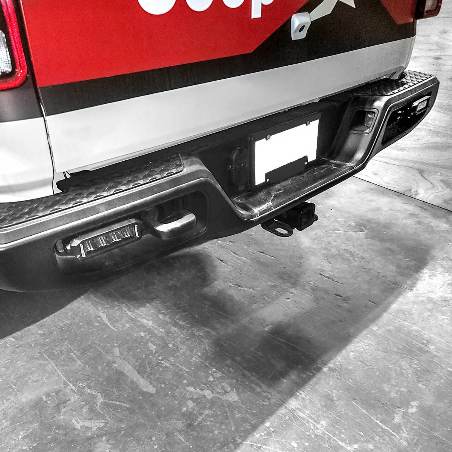 XKGLOW Jeep JT Rear Bumper 6" Bar Bracket Kit XK-BRC-JT-RB