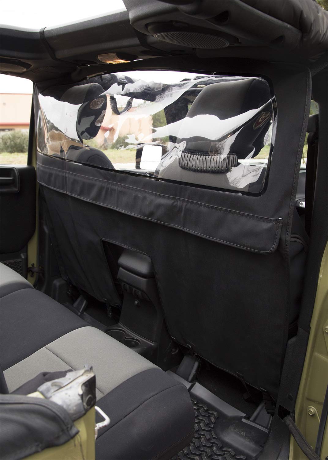 Windbreaker Rugged Ridge | 13552.51 | Fits 2007-2018 Jeep Wrangler JK 4-Door