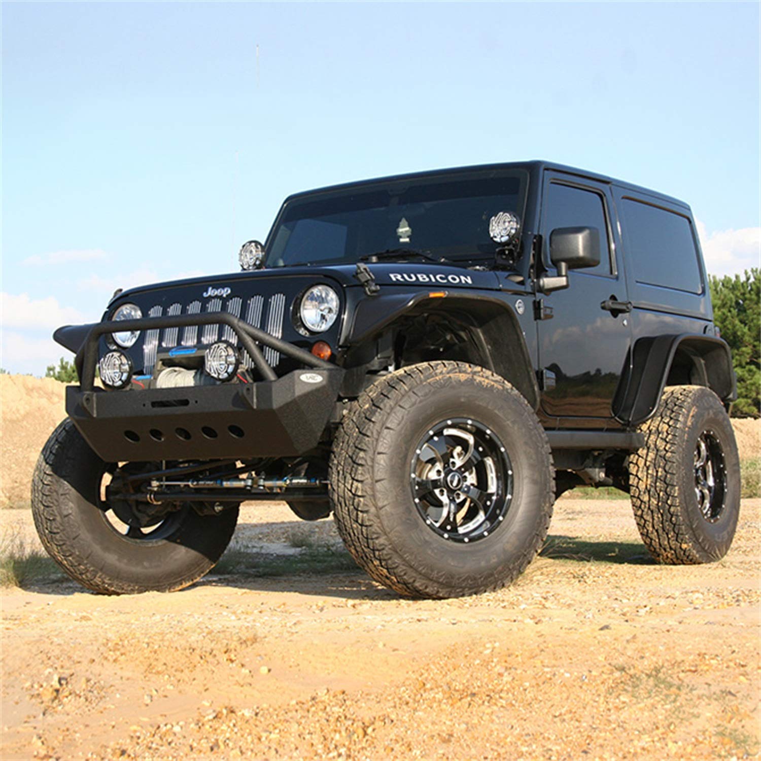 SUPERLIFT SUSPENSION RealTruck 4" Lift Kit for Jeep Wrangler JK | Complete Lift Kit with Front & Rear Fox 2.0 Series Shocks | K927F | Fits 2007-2018 Jeep Wrangler JK 2 Door