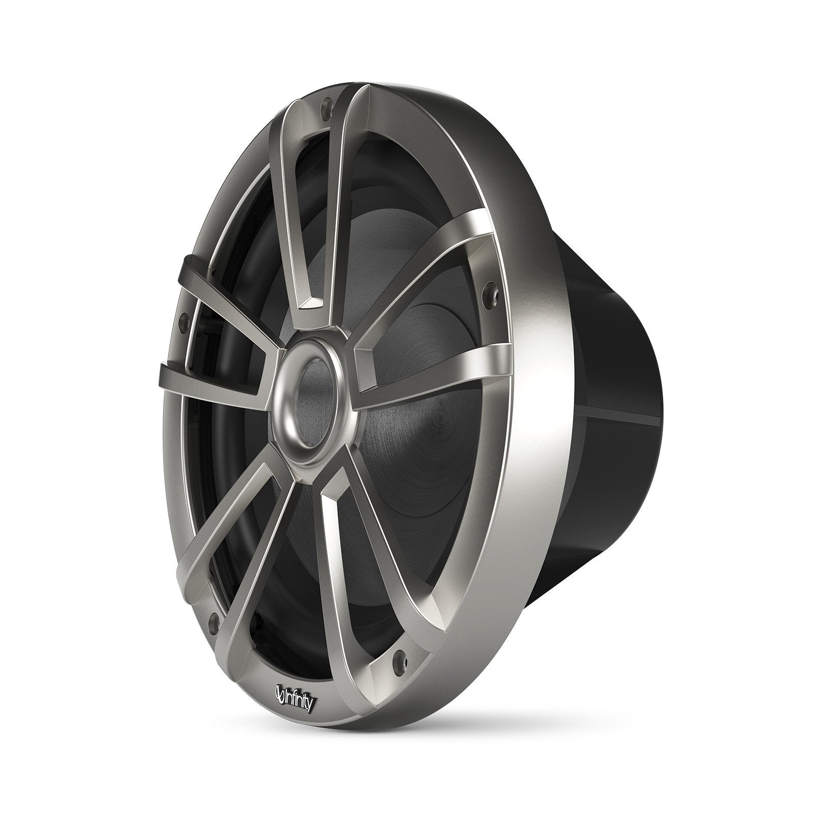 10 Inch Infinity 1022MLT Marine RGB LED Subwoofer - Titanium