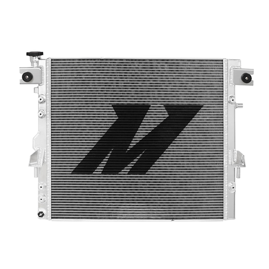 Mishimoto Aluminum Radiator MMRAD-WRA-07V2, Compatible with Jeep Wrangler JK, 2007-2017, Silver