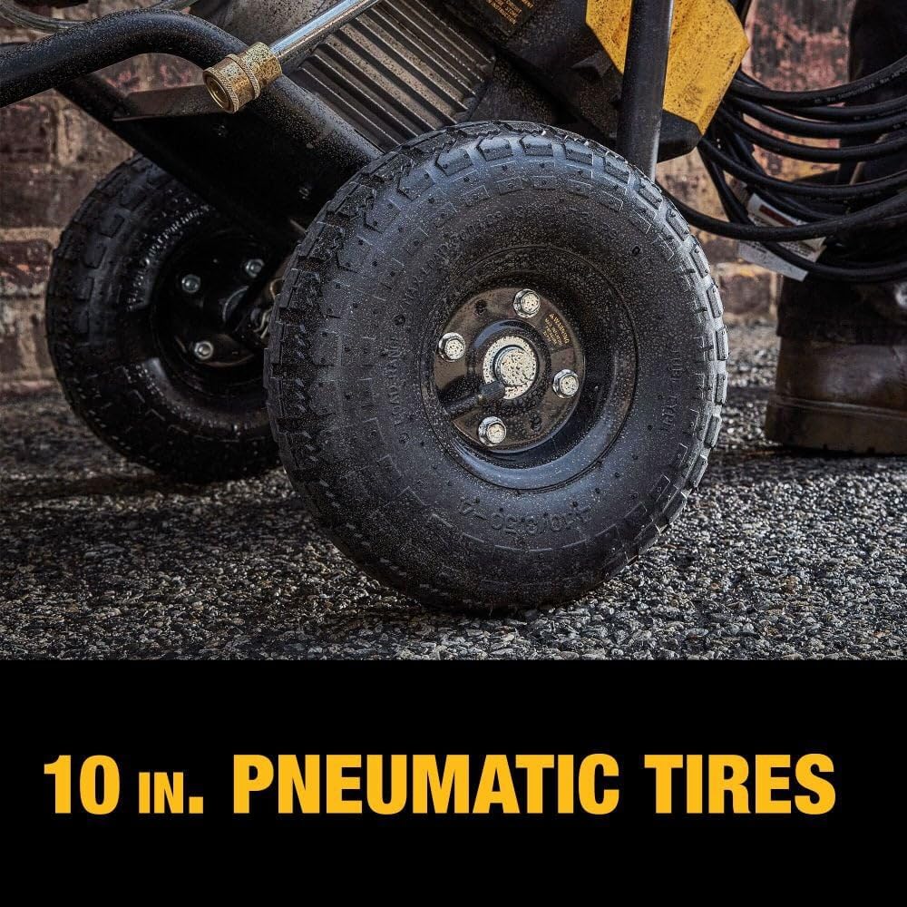 Cold Water DEWALT Electric Pressure Washer, 2400-PSI, 1.1-GPM, Corded (DWPW2400)