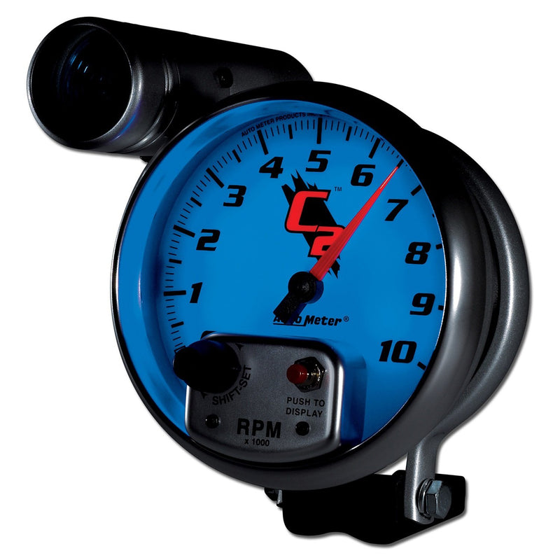 Auto Meter C2 Pedestal Mount 7299 Shift-Lite Tachometer Gauge