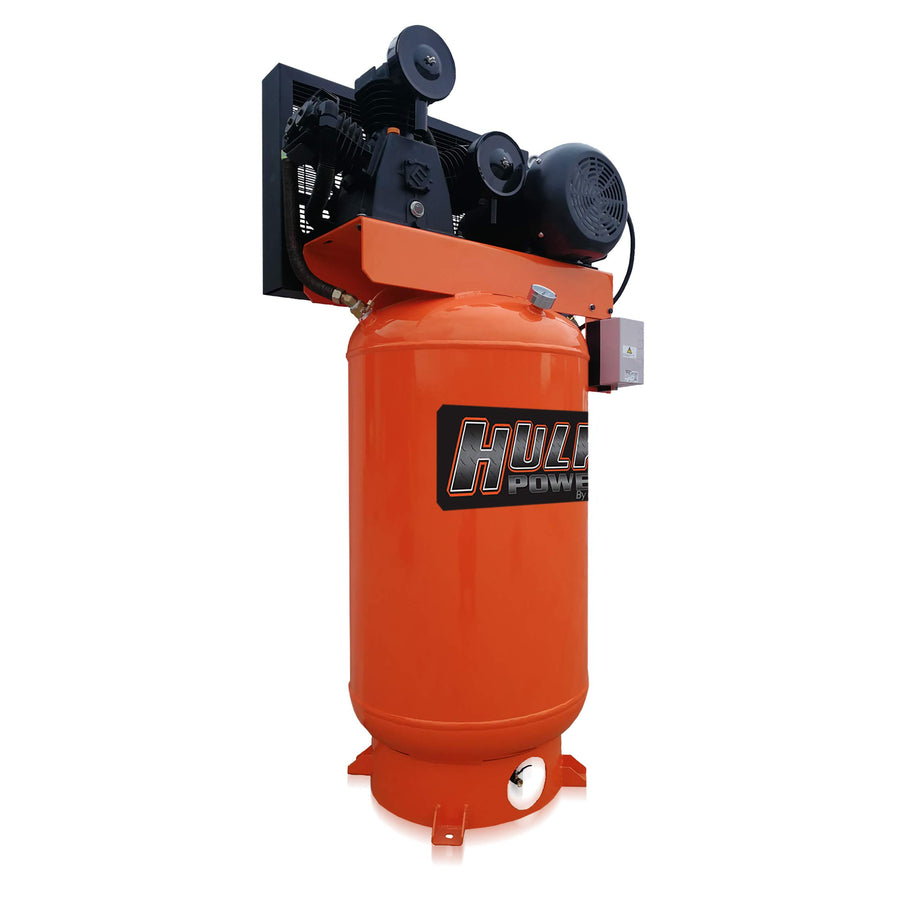 EMAX Hulk Non-Silent Air Industrial 7.5Hp 1Ph 80 Gal Stationary Electric Compressor