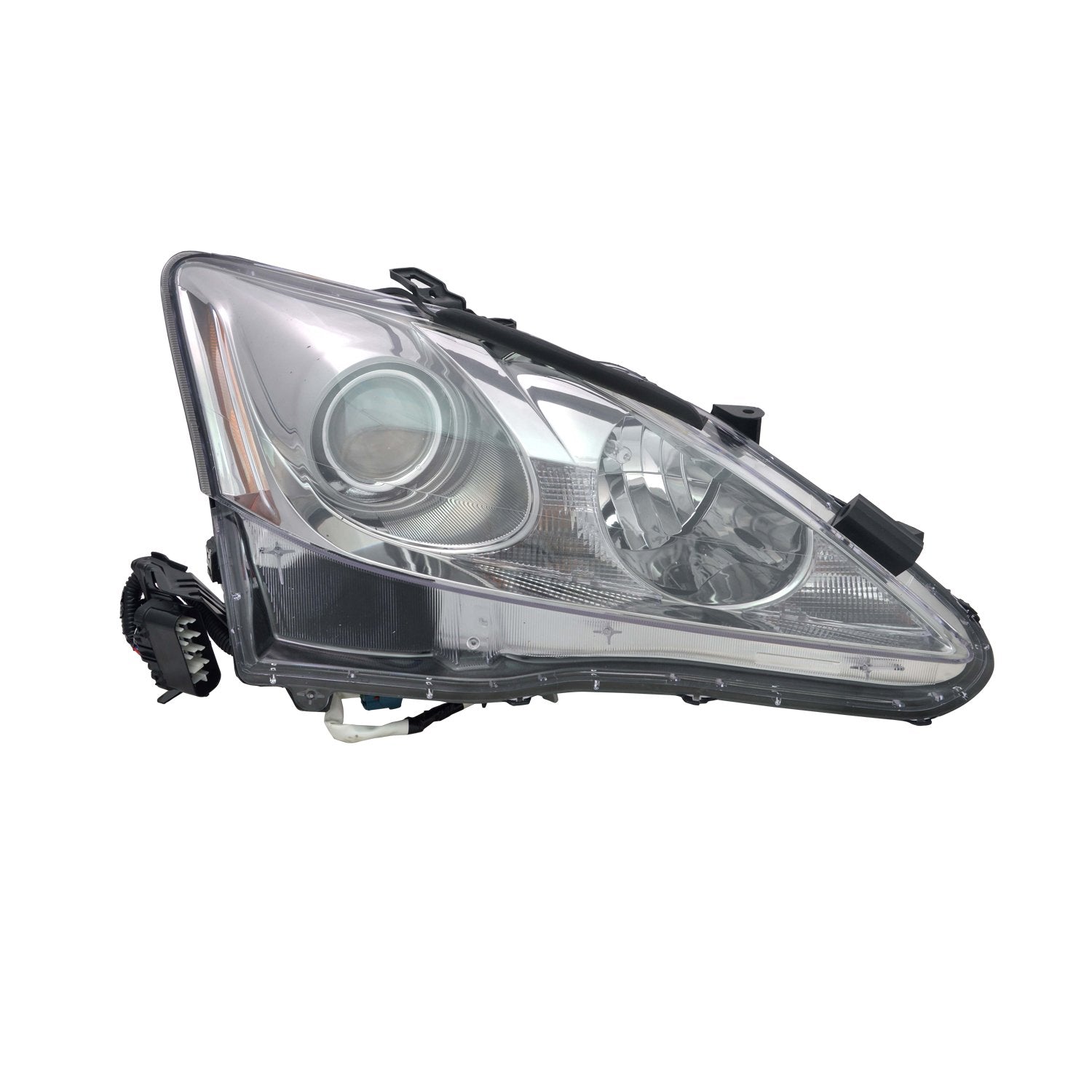 Right TYC Headlight Assembly Compatible with 2011-2013 Lexus IS250