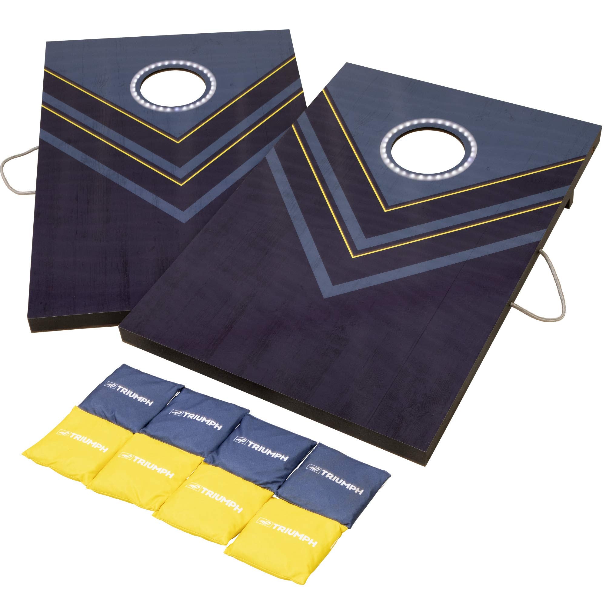 Triumph LED Triumph 2x3 Cornhole Set – Blue & Yellow Edition