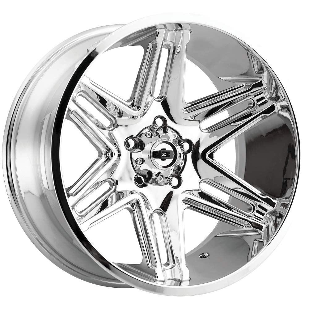 20x10 Vision 363 Razor Chrome Wheel Rim -25mm 5x5" Inch 20"