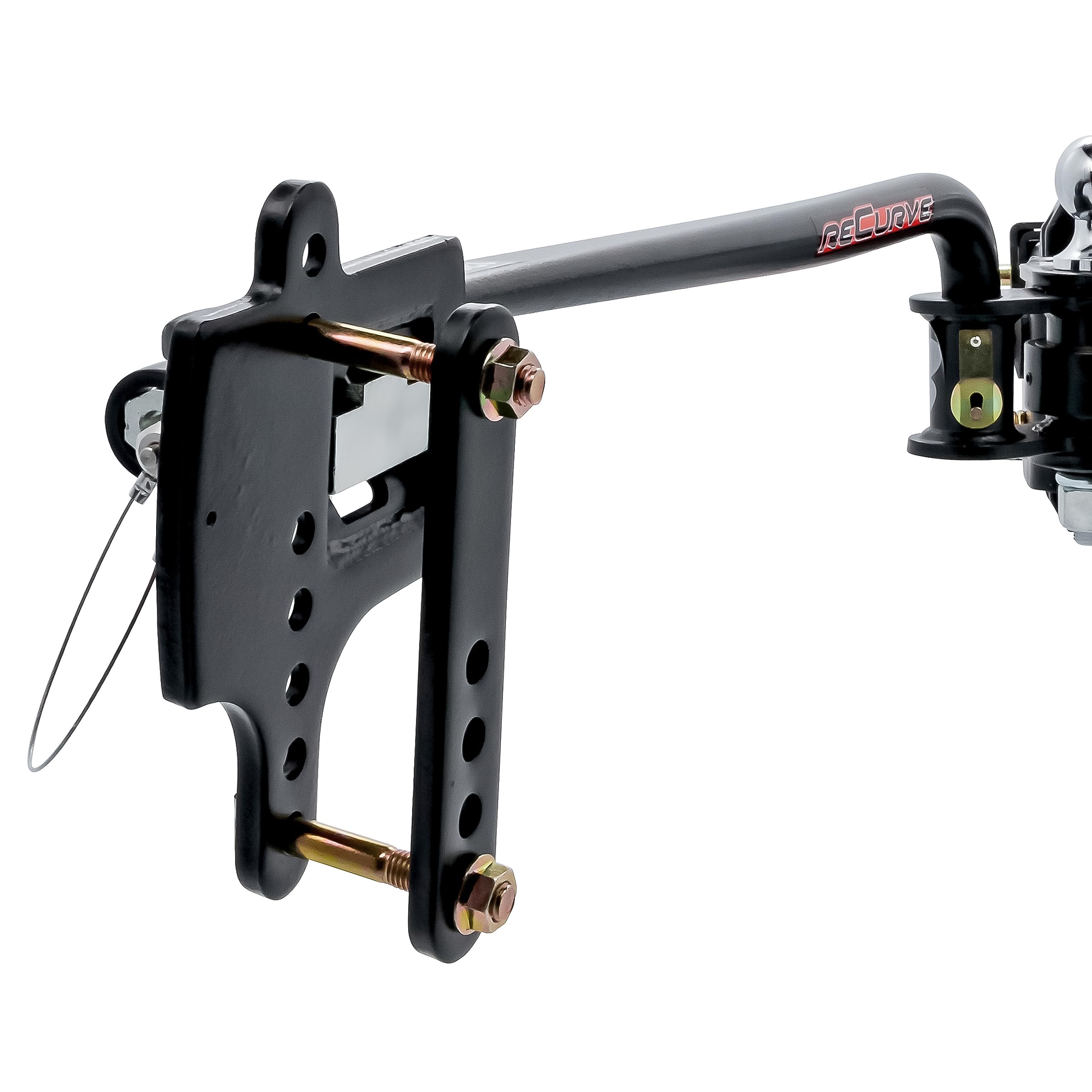 Eaz-Lift Camco ReCurve R3 1000lb Camper/RV Weight Distribution Hitch - Features Adjustable Sway Control & Includes 2-5/16" Hitch Ball w/125000lb Max Rating 1200lb Max Tongue Weight Rating (48752)