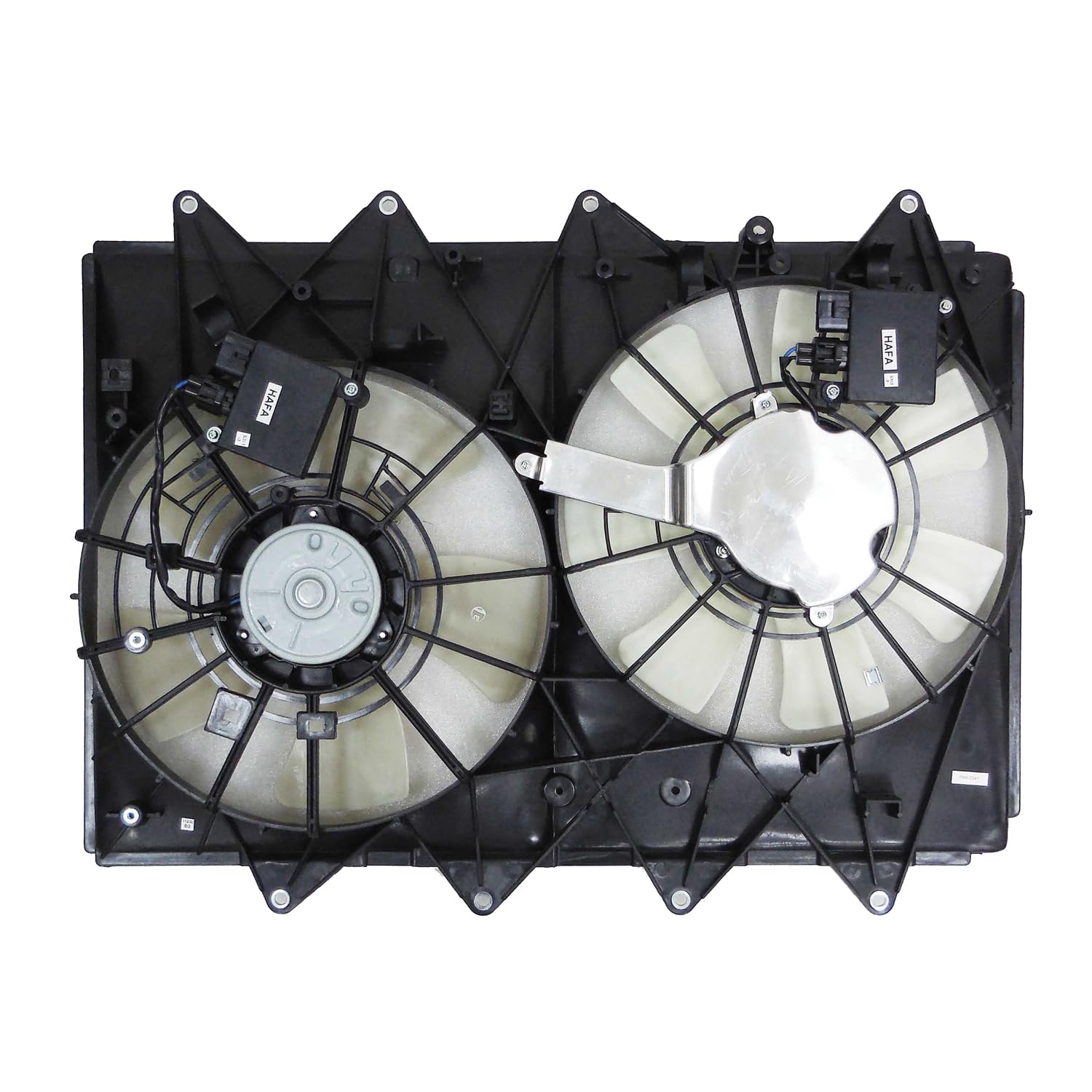 Radiator AC Fan Assembly DEPO-316-55016-050 for Mazda CX9 10-15 with Towing Pkg with Control Module