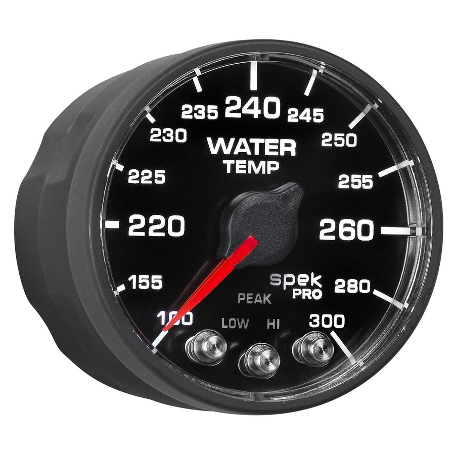 Gauge AUTO METER P546328-N2 Water Temp (Spek-Pro - Nascar 2-1/16" Water Temp, 100-300`F, BFB, ECU, Spek Nl)