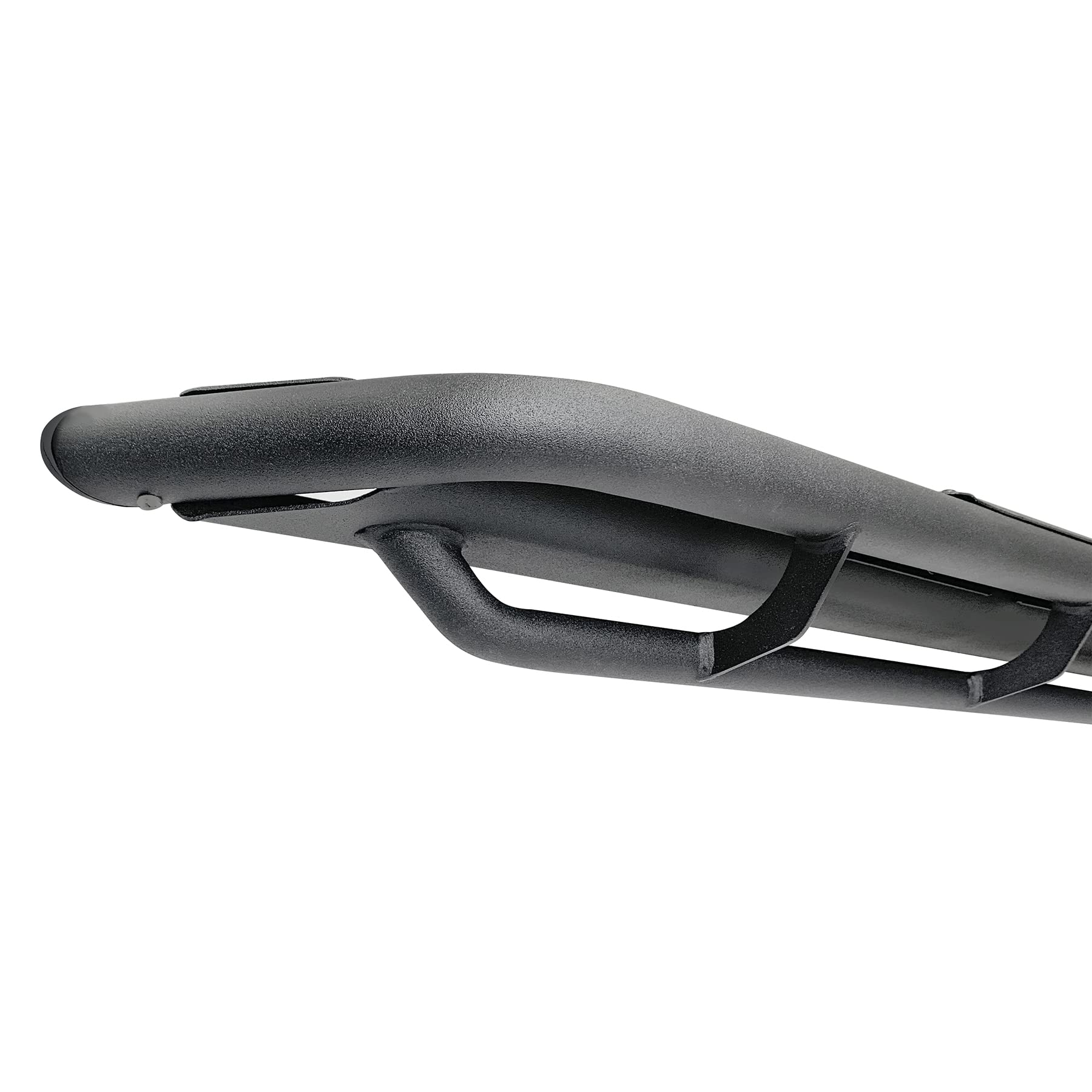 Dominator Xtreme DT Side Steps | Go Rhino 73" Mild Steel, Textured Black | DT60073T