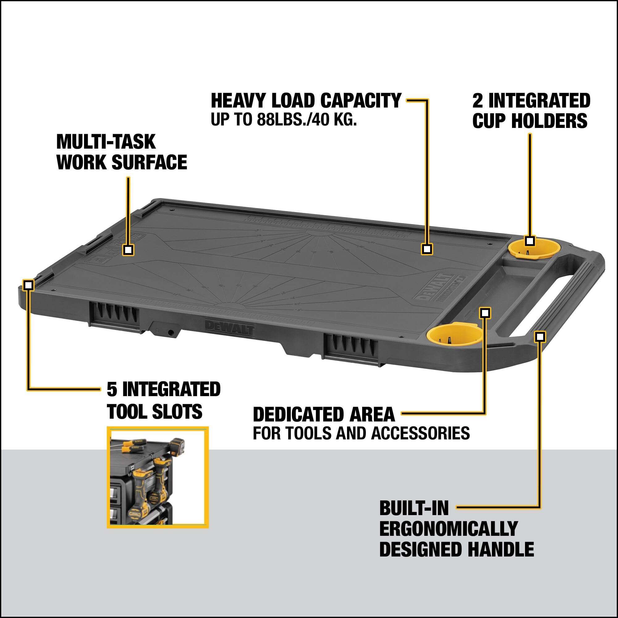TOUGHSYSTEM 2.0 DEWALT DXL Working Top (DWST08550)